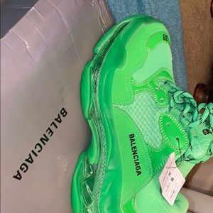 green balenciagas